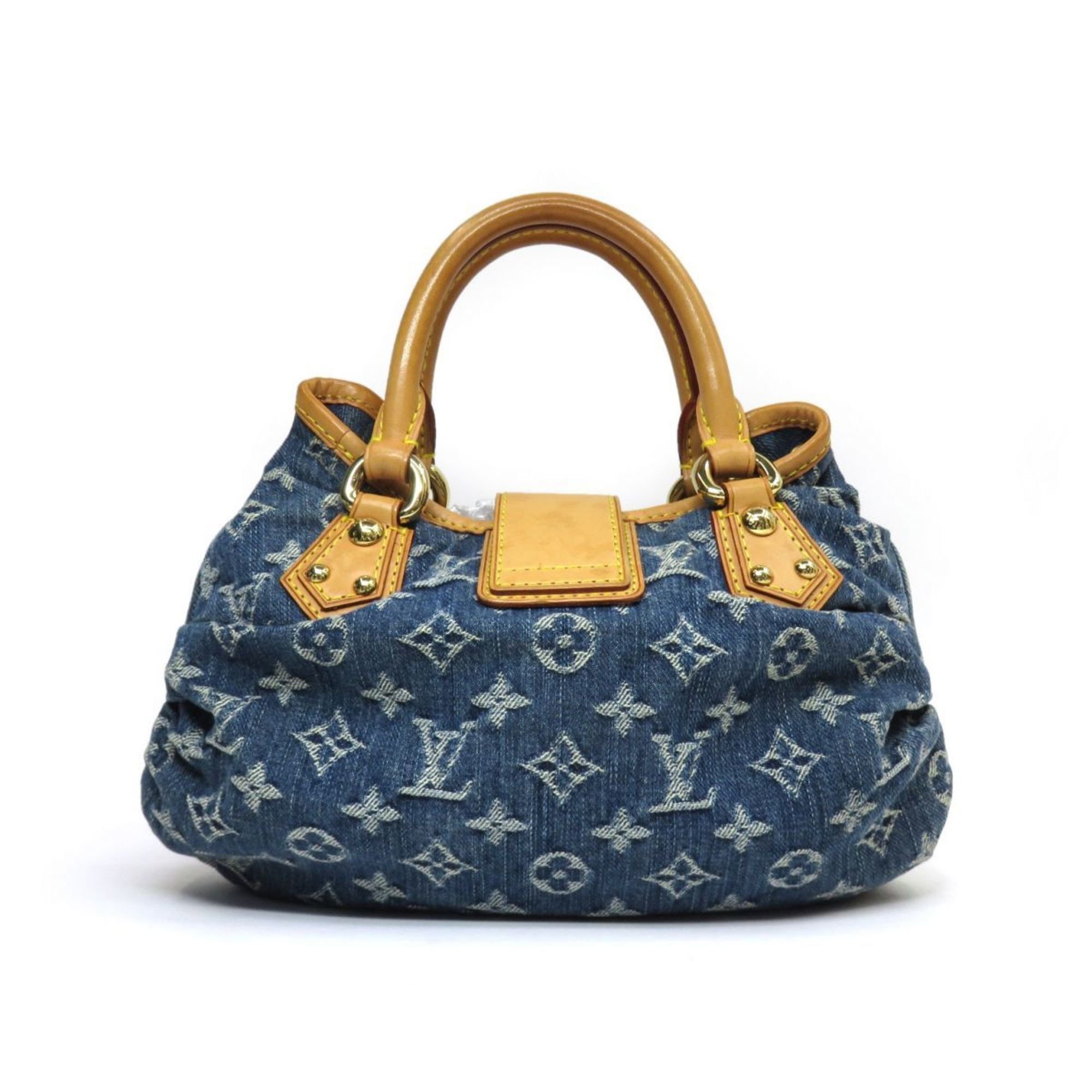 LOUIS VUITTON Louis Vuitton Monogram Denim Pretty M95020 Handbag Tote Bag