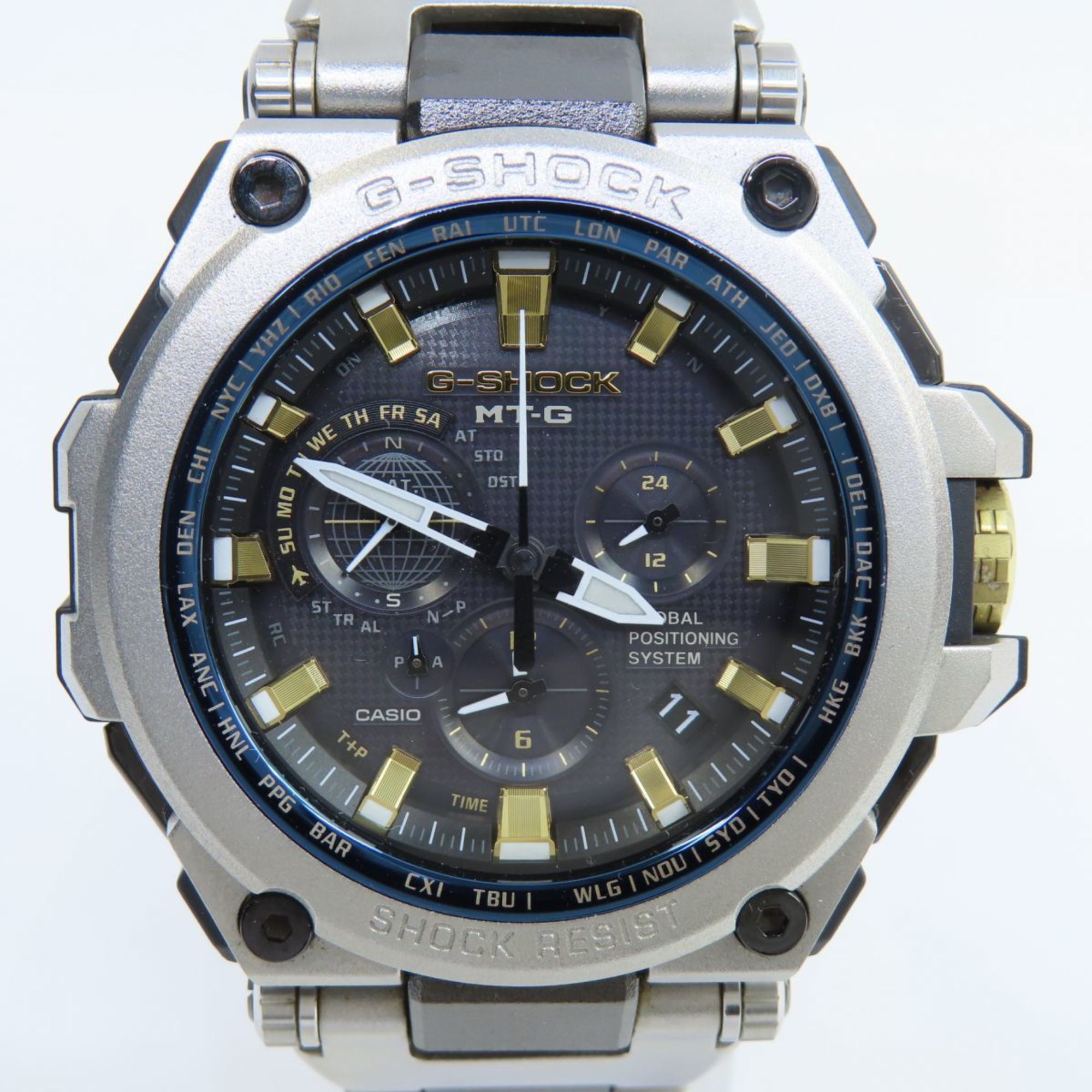 CASIO G-SHOCK MTG-G1000SG-1A2JF MT-G GPS Hybrid Limited to 700 units worldwide Radio Solar Watch