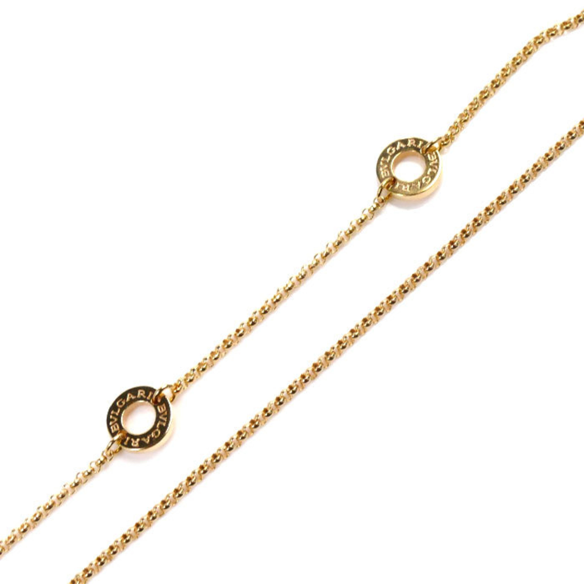 BVLGARI Bvlgari K18PG Pink Gold B-ZERO1 Mini B-Zero1 Necklace 357255 7.0g 38-42-45cm Women's