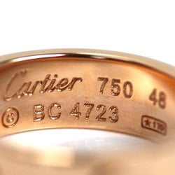 CARTIER Cartier K18PG Pink Gold Love Ring B4084848 Size 8 48 5.8g Women's