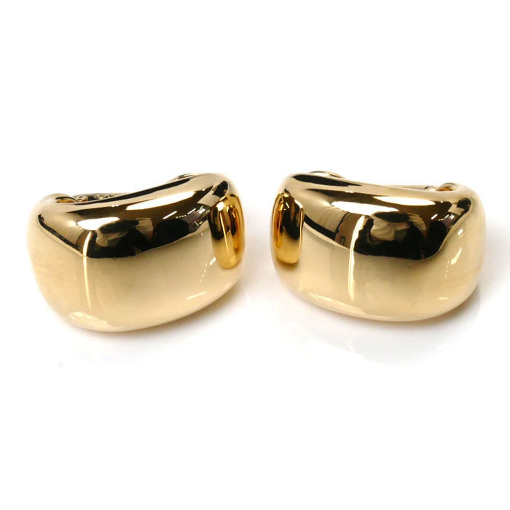 CARTIER Cartier K18YG Yellow Gold Nouvelle Vague Earrings 12.1g for Women