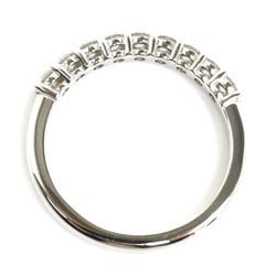 TIFFANY&Co. Tiffany Pt950 Platinum Forever Band Half Circle Ring 60004401 Diamond Size 6.5 2.8g Women's