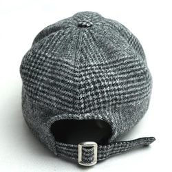 CELINE Wool Cap, Grey, 2AUS9448V, L, Unisex