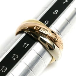 CARTIER K18YG/PG/WG must de Cartier Trinity Ring, Size 9.5, 49, 6.7g, for women