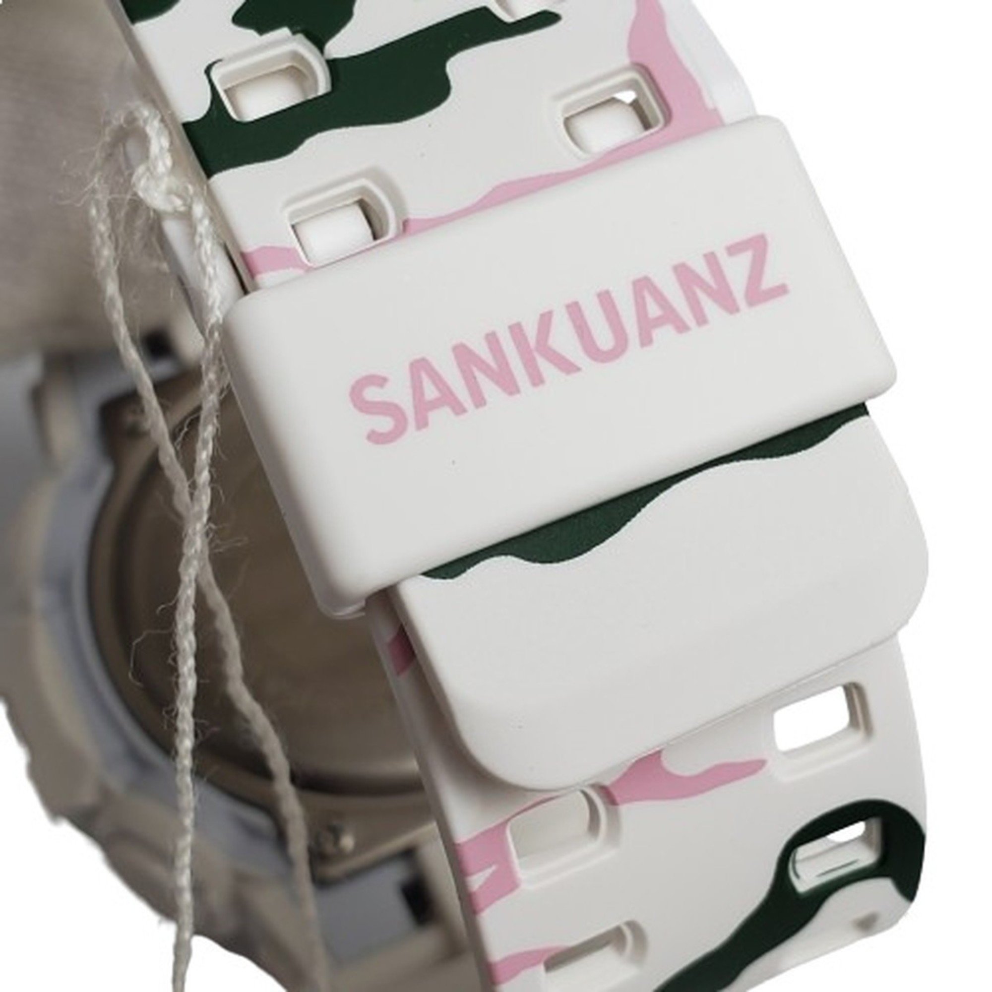 G-SHOCK CASIO Watch GA-700SKZ-7AJR 35th Anniversary 35TH SANKUANZ Collaboration Double Name Sankuans Ana-Digi White Big Case Moss Camouflage Kaizuka Store IT7JB0CQGU9O