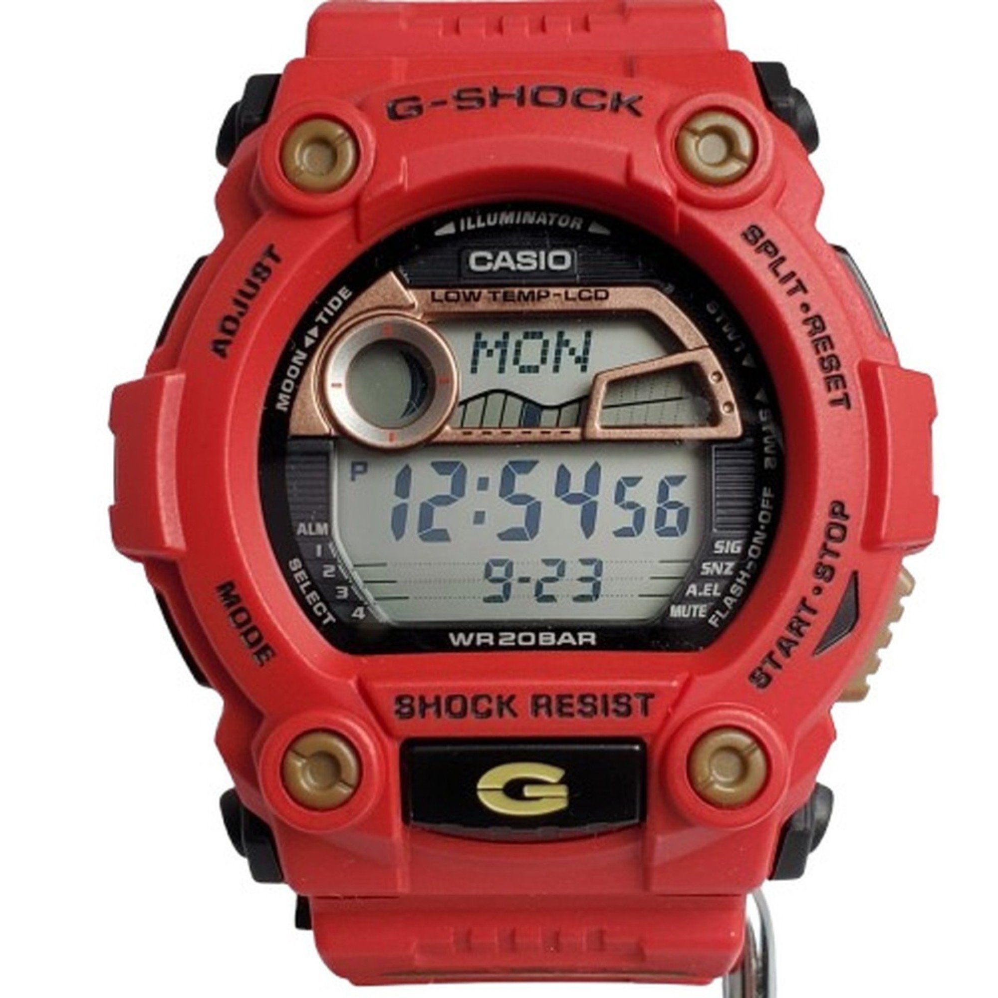 G-SHOCK CASIO Watch G-7900SLG-4JR Seven Lucky Gods Ebisu Model Red Digital Quartz Kaizuka Store ITIMII9DQG4C