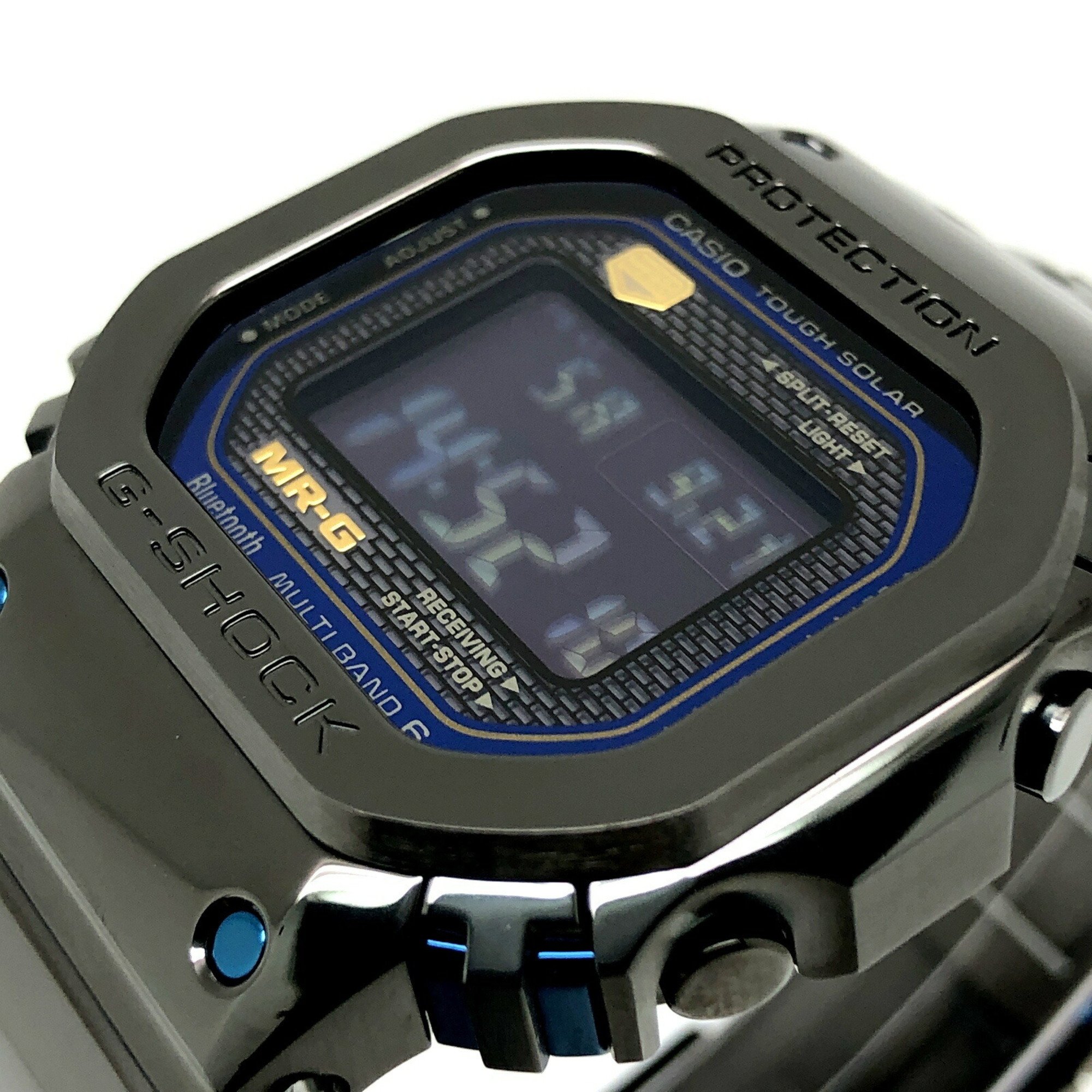 G-SHOCK CASIO Watch MRG-B5000BA-1 MR-G Blue Ink Top Quality Full Titanium Radio Solar LED Backlight Mobile Link Bluetooth Sapphire Glass IP Coating Metal Released in June 2022 Mikunigaoka Store ITX0XM1P2C5K