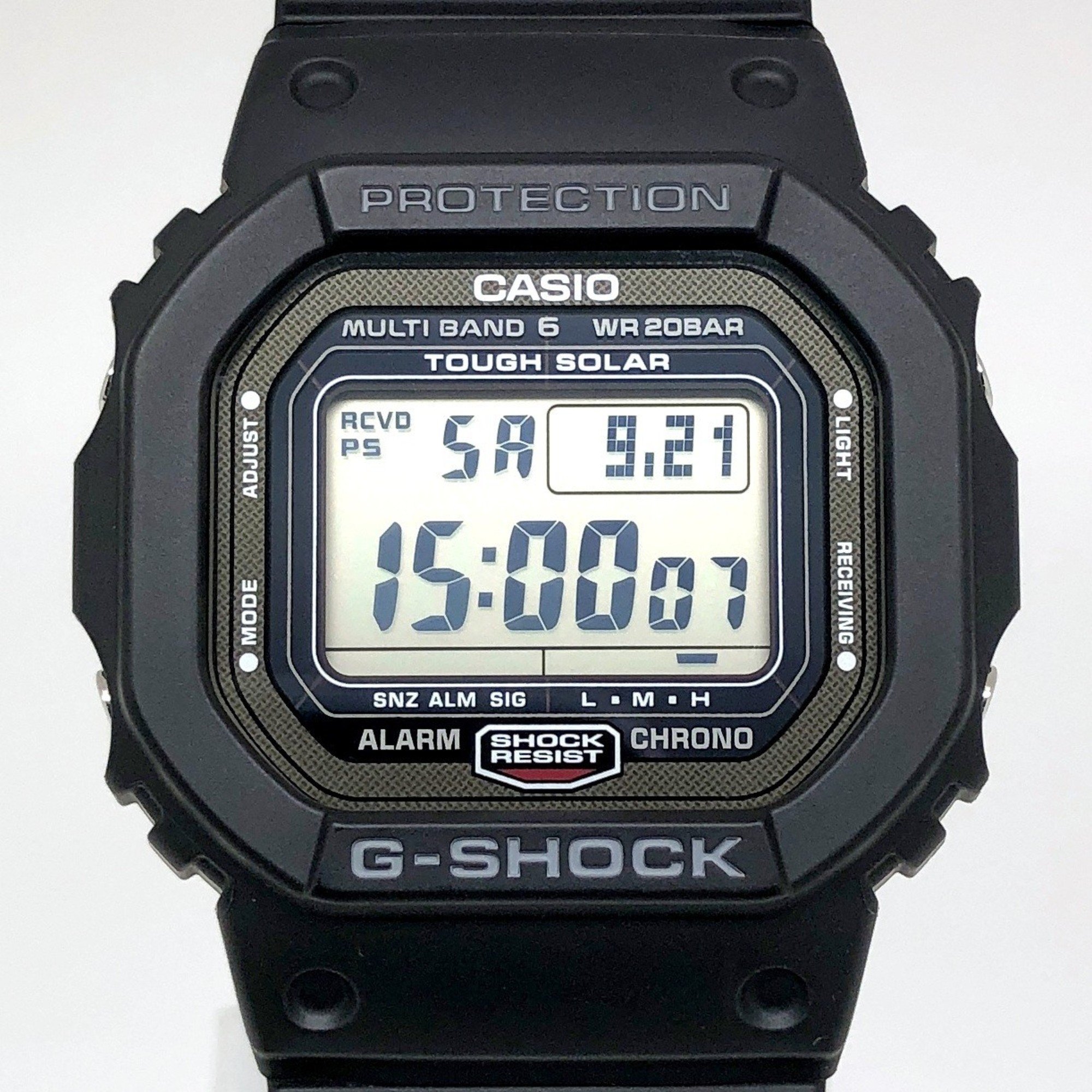 G-SHOCK CASIO Watch GW-5000U-1 Radio Solar Metal Case Screw Back LED Backlight DLC Treatment DW-5000 Evolution Model Released in July 2021 Mikunigaoka Store ITMI2O36UYAQ