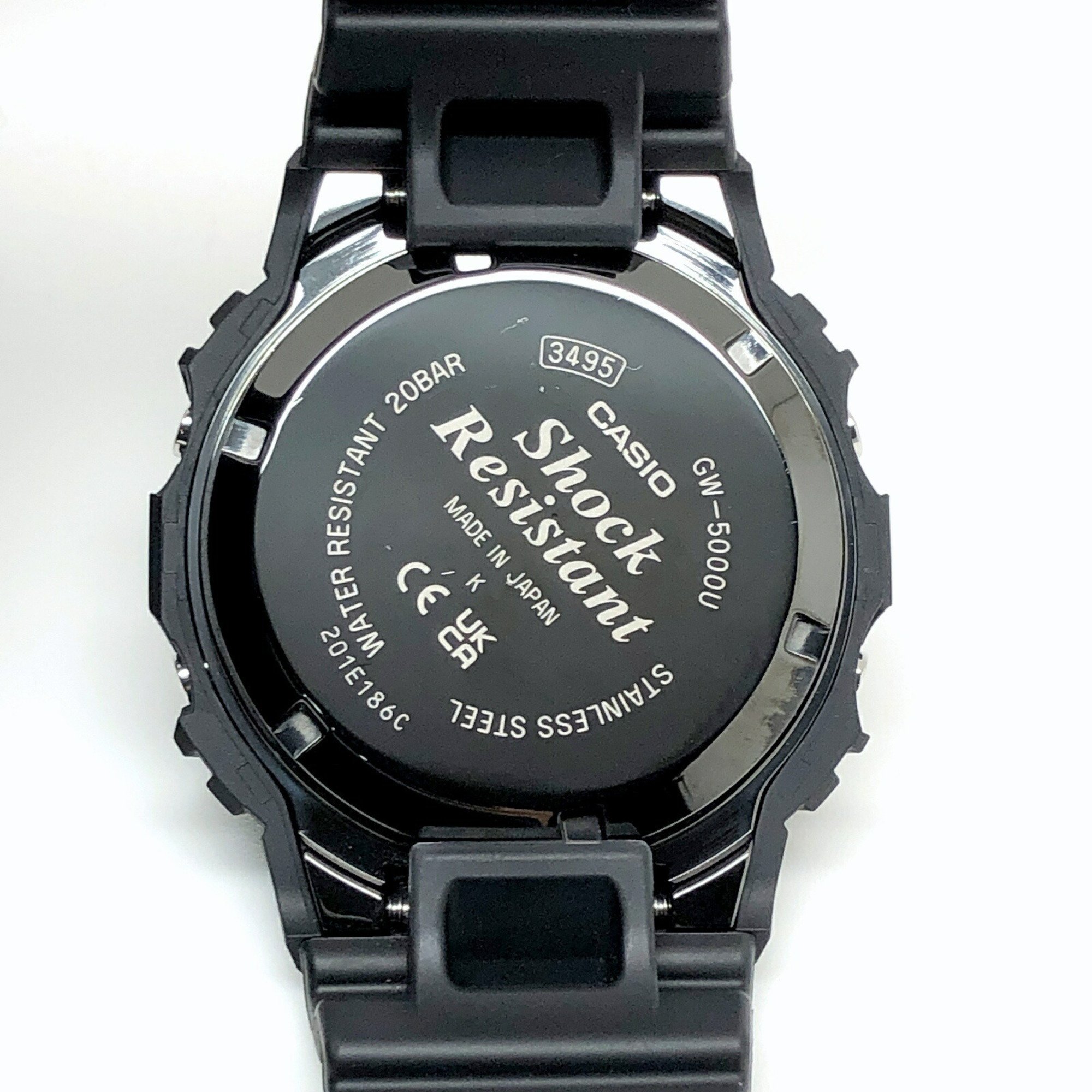 G-SHOCK CASIO Watch GW-5000U-1 Radio Solar Metal Case Screw Back LED Backlight DLC Treatment DW-5000 Evolution Model Released in July 2021 Mikunigaoka Store ITMI2O36UYAQ