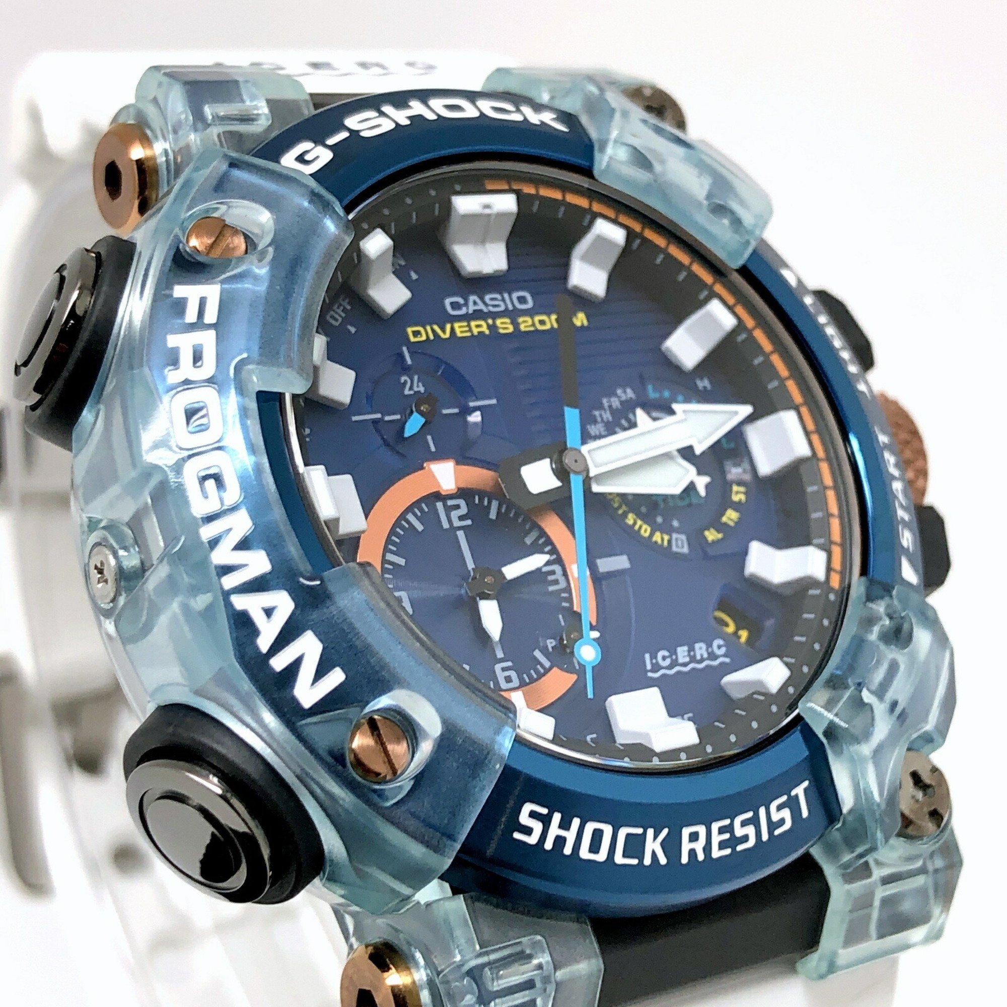 G-SHOCK CASIO Watch GWF-A1000K-2A FROGMAN Irukuji 2021 ICERC 30th ANNIVERSARY Japan Anniversary Model Iruka Kujira Analog Radio Solar LED Light Released in June Mikunigaoka Store ITHTN45P33IU