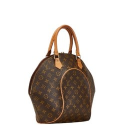 Louis Vuitton Monogram Ellipse MM Handbag M51126 Brown PVC Leather Women's LOUIS VUITTON