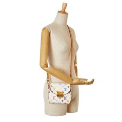 Louis Vuitton Monogram Multicolor Heartbreaker Shoulder Bag M40660 Blanc White PVC Leather Women's LOUIS VUITTON