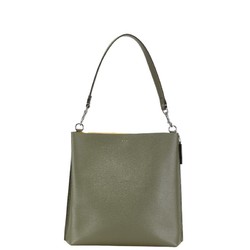 Coach Molly Bucket Bag Handbag Shoulder CA214 Khaki Green Leather Women's COACH