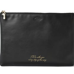 Tod's Clutch Pouch Bag GM TOD'S Soft Leather Black XAUUNSNG400NKSB999