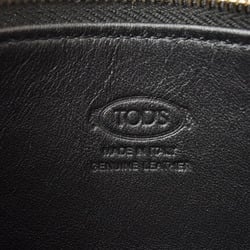 Tod's Clutch Pouch Bag GM TOD'S Soft Leather Black XAUUNSNG400NKSB999