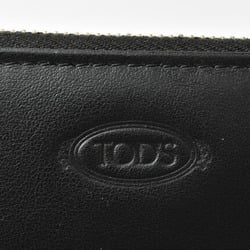 Tod's Clutch Pouch Bag GM TOD'S Soft Leather Black XAUUNSNG400NKSB999