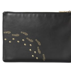 Tod's Clutch Pouch Bag GM TOD'S Soft Leather Black XAUUNSNG400NKSB999