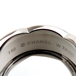 Chanel #52 Coco Crush Large Ladies Ring J10863 750 White Gold Size 12