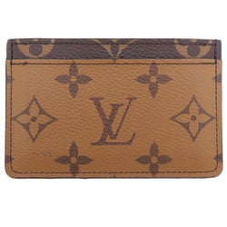 Louis Vuitton Porte Carte Sample Pet Odor Ladies and Men's Card Case M69161 Monogram Reverse (Brown)