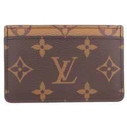 Louis Vuitton Porte Carte Sample Pet Odor Ladies and Men's Card Case M69161 Monogram Reverse (Brown)