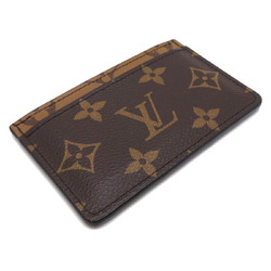 Louis Vuitton Porte Carte Sample Pet Odor Ladies and Men's Card Case M69161 Monogram Reverse (Brown)