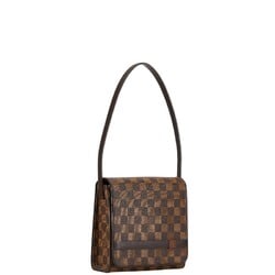 Louis Vuitton Damier Tribeca Shoulder Bag N51162 Brown PVC Leather Women's LOUIS VUITTON