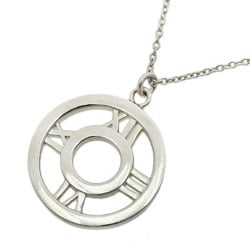 Tiffany & Co. Atlas Medallion Necklace, Silver 925, SV925, Ag925