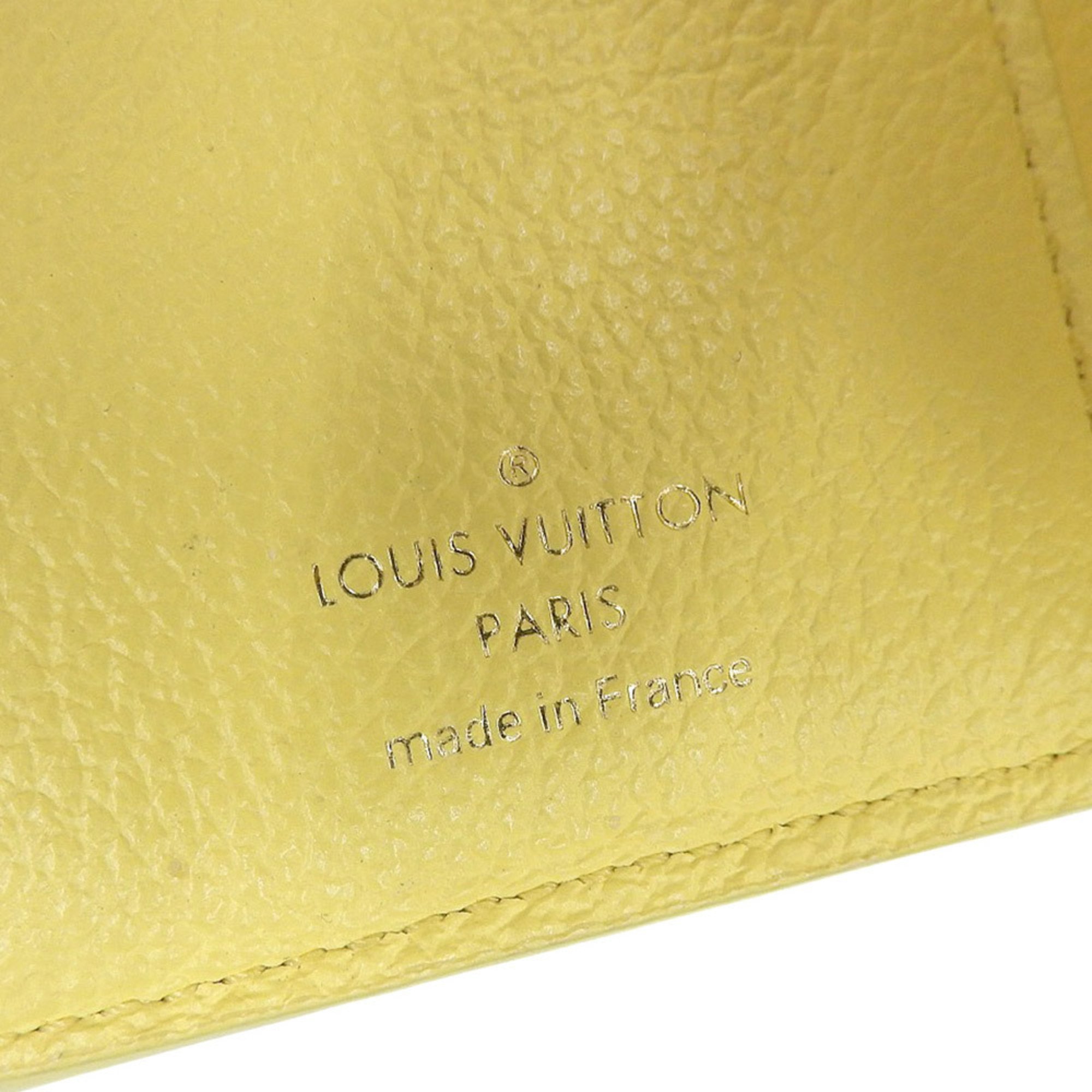 Louis Vuitton LOUIS VUITTON Monogram Empreinte Portefeuille Viutrine M81428 Folding Wallet