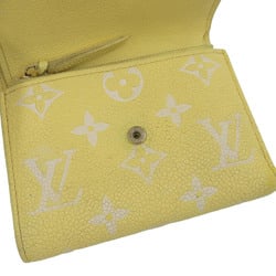 Louis Vuitton LOUIS VUITTON Monogram Empreinte Portefeuille Viutrine M81428 Folding Wallet