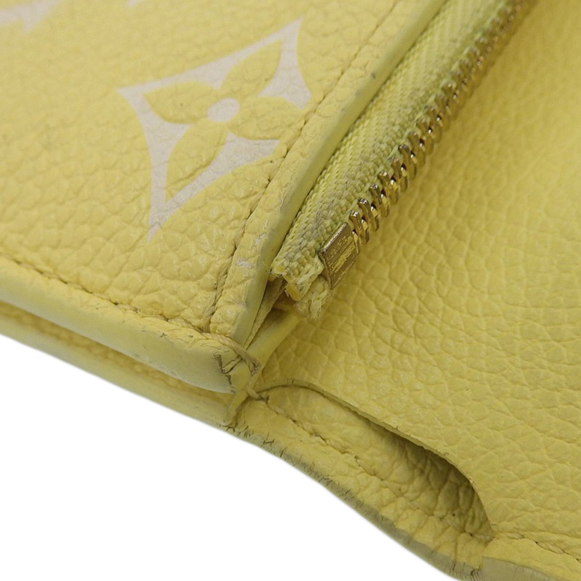 Louis Vuitton LOUIS VUITTON Monogram Empreinte Portefeuille Viutrine M81428 Folding Wallet