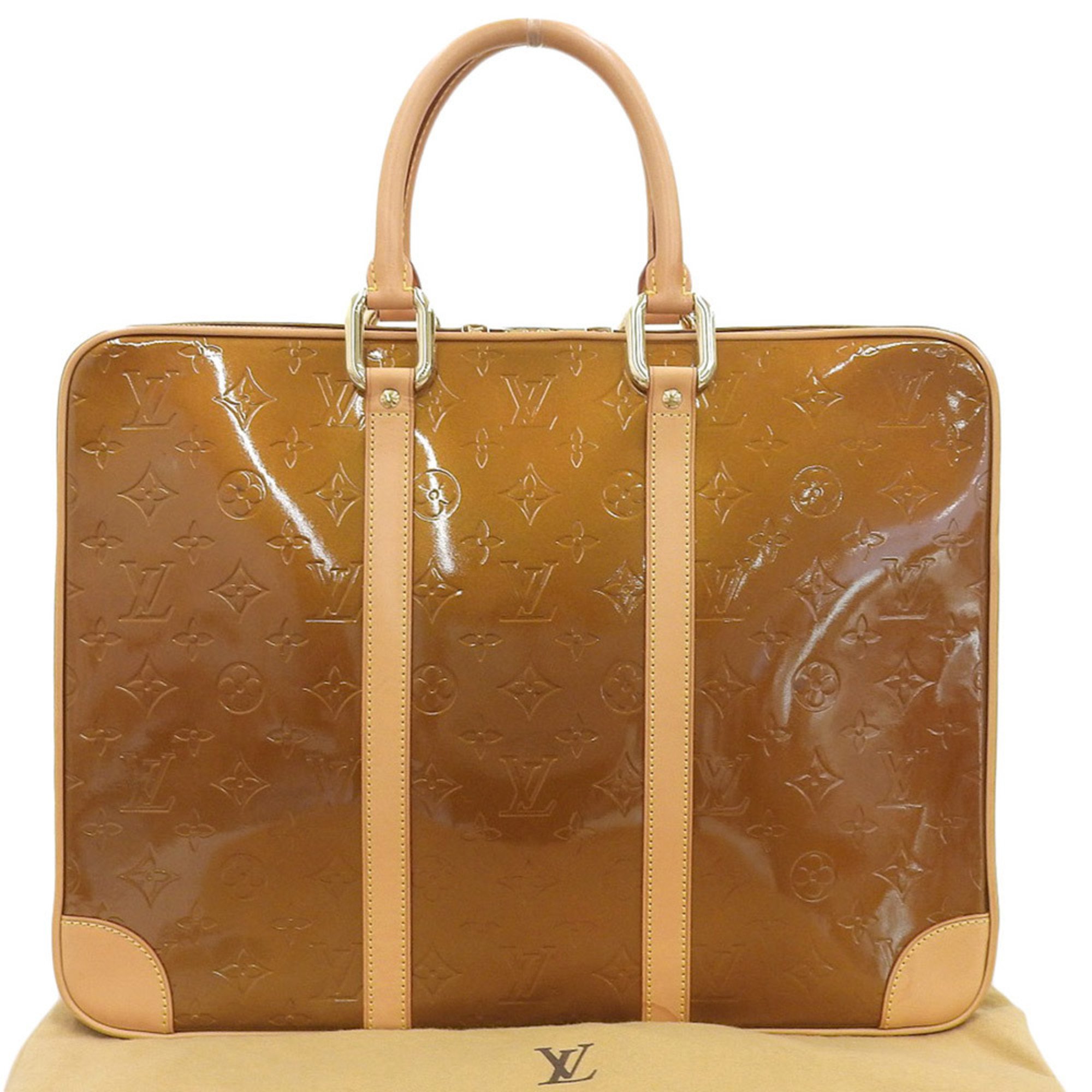 LOUIS VUITTON Monogram Vernis Van Damme M91125 Bag Handbag