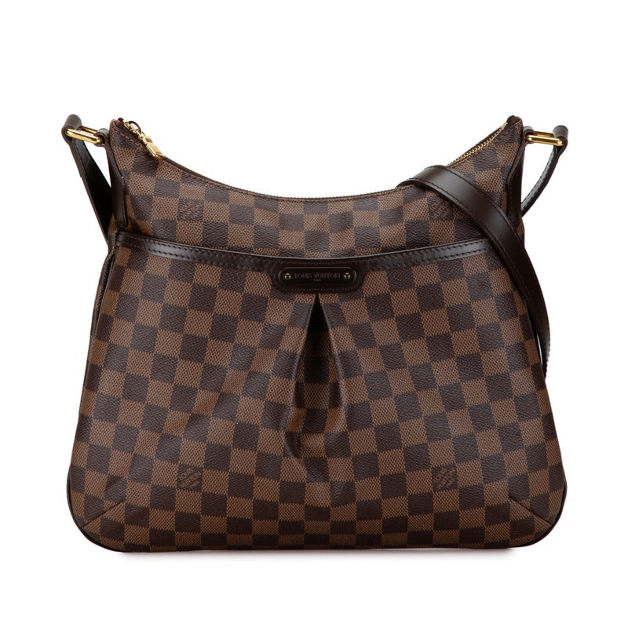 Louis Vuitton Damier Bloomsbury PM Shoulder Bag N42251 Brown PVC Leather Women's LOUIS VUITTON