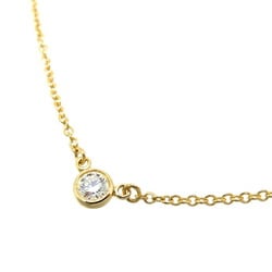 Tiffany by the Yard Diamond Women's Necklace 750 Yellow Gold