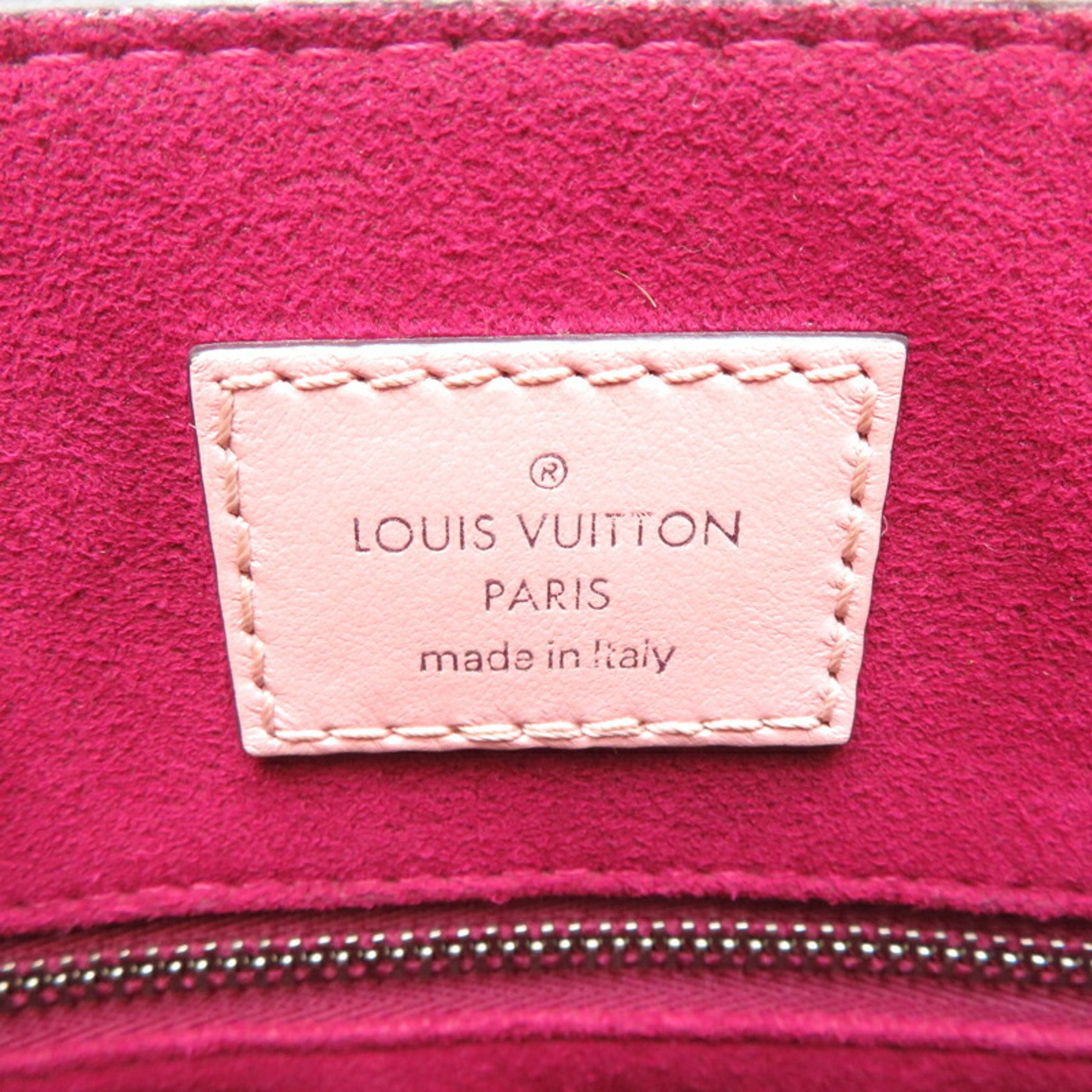 Louis Vuitton Sac Plat BB Women's Handbag M58659 Epi Rose Ballerina