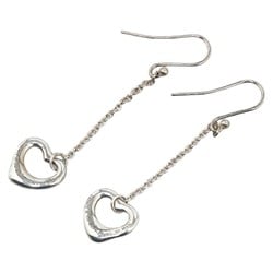 Tiffany Heart Swing Earrings SV925 Silver Women's TIFFANY&Co.