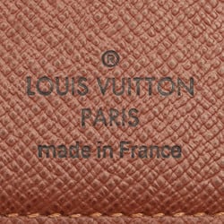 Louis Vuitton Monogram Portefeuille Brazza Long Wallet M66540 Brown PVC Leather Women's LOUIS VUITTON