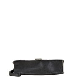 Louis Vuitton Taiga Selenga Clutch Bag Second M30782 Ardoise Black Leather Women's LOUIS VUITTON