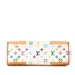 Louis Vuitton Monogram Multicolor Beverly MM Shoulder Bag M40203 Blanc White PVC Leather Women's LOUIS VUITTON