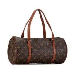 Louis Vuitton Monogram Papillon 30 (old) Handbag Shoulder Bag M51365 Brown PVC Leather Women's LOUIS VUITTON