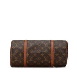 Louis Vuitton Monogram Papillon 30 (old) Handbag Shoulder Bag M51365 Brown PVC Leather Women's LOUIS VUITTON