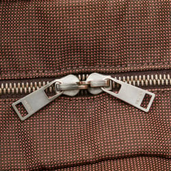 Hermes Air Line Ad PM Backpack Brown Canvas Women's HERMES