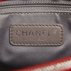 Chanel Matelasse Coco Mark Chain Tote Bag Handbag Red Caviar Skin Women's CHANEL