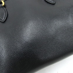 Prada handbag 1BA111 black leather women's PRADA