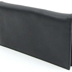 BVLGARI Bi-fold Long Wallet Urban 33402 Black Leather Not yet released in Japan Men's