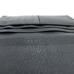 BVLGARI Bi-fold Long Wallet Urban 33402 Black Leather Not yet released in Japan Men's