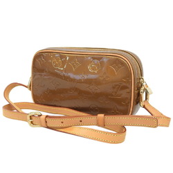 LOUIS VUITTON Monogram Vernis Christy MM M91109 Shoulder Bag Bronze