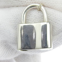 Tiffany & Co. 1837 Lock Charm Necklace Silver 925 SV925 Ag925 Key Padlock