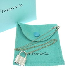 Tiffany & Co. 1837 Lock Charm Necklace Silver 925 SV925 Ag925 Key Padlock