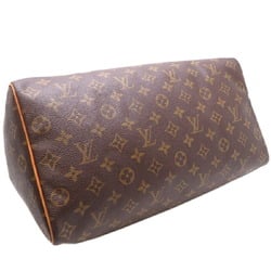 Louis Vuitton Speedy 35 Women's Boston Bag M41524 Monogram Brown