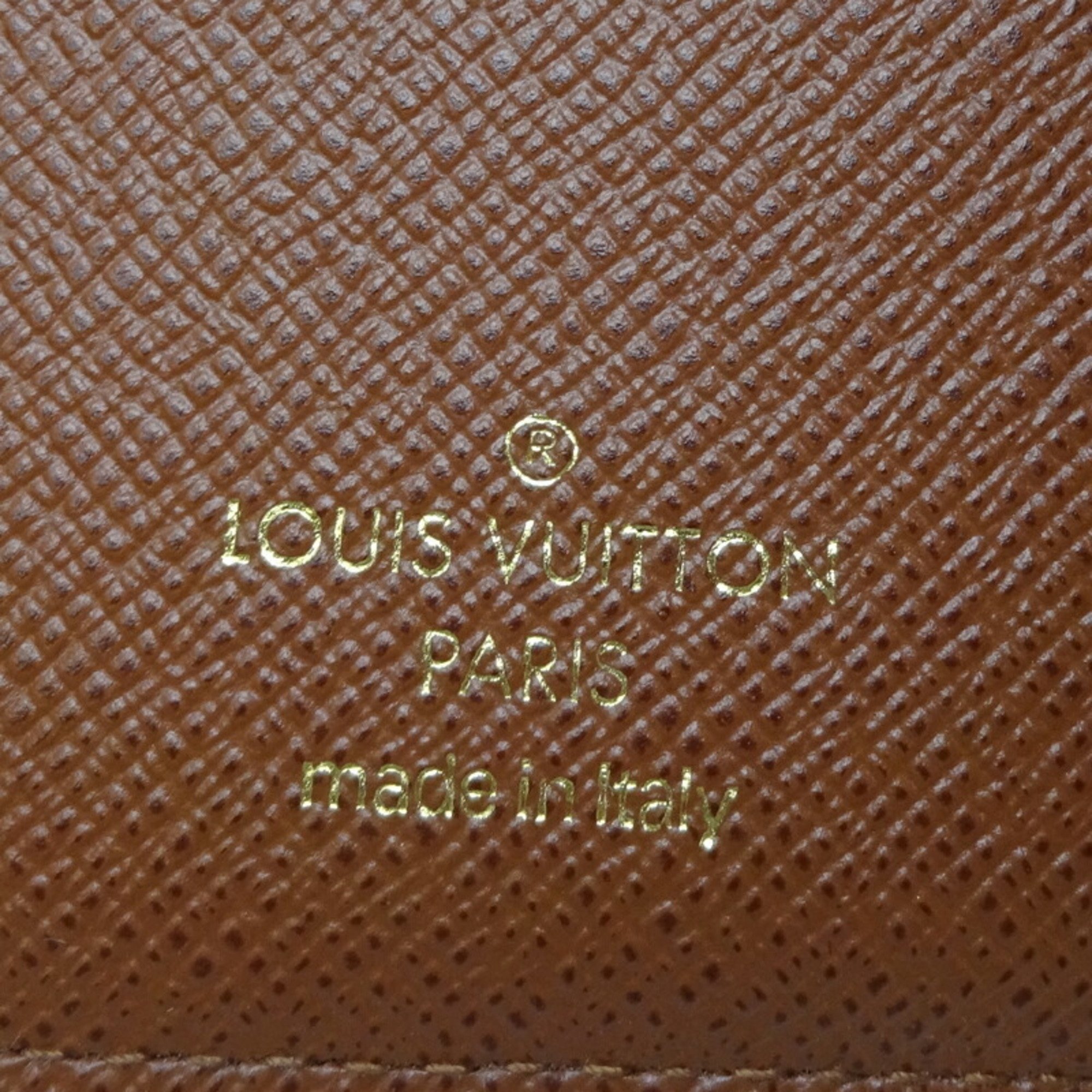 Louis Vuitton Portefeuille Victorine Women's Tri-fold Wallet M62472 Monogram Brown